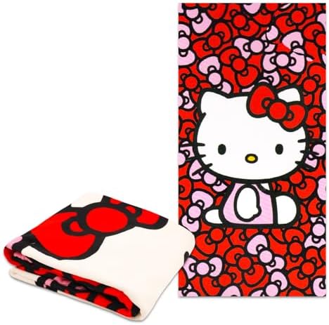 Hello Kitty Beach Towel Set - Perfect for the Beach or Pool