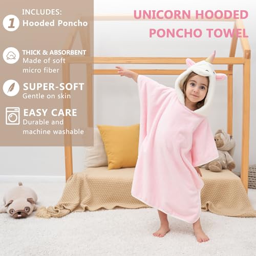 3D Unicorn Bath Towel