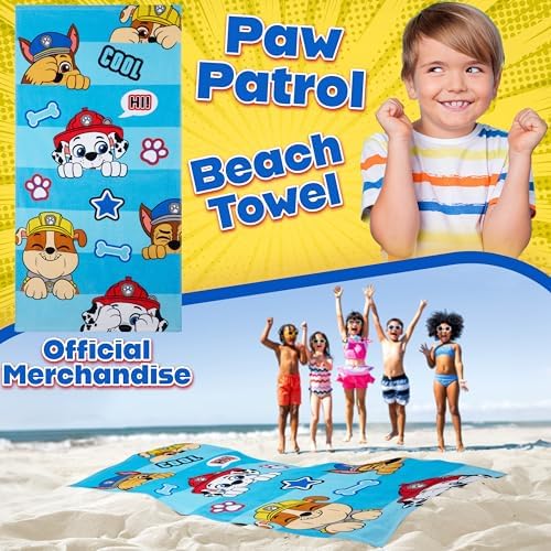 Paw Patrol Beach Towels for Kids