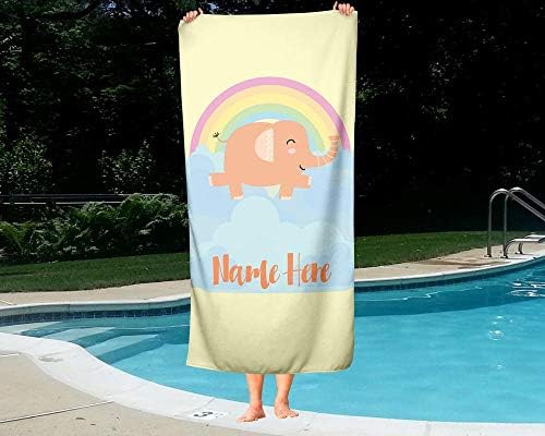 Oversized Elephant Towel - Personalized for Kids Adults