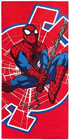 Jay Franco Marvel Spider-Man Perfect 28x58 inch Bath Towels