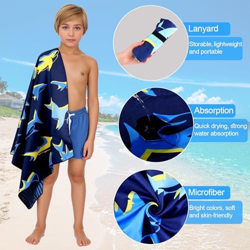 MelonBoat Shark Beach Towel