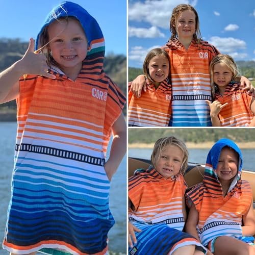 Perfect kids beach towel for swimming surfing camping and travel