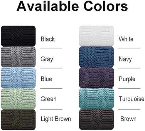 8-Piece Geometric Oversized Bath Towels Set