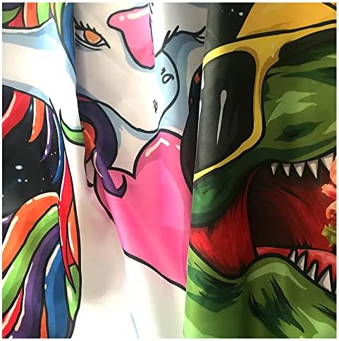 Memories of Funny Rainbow Shower Curtain