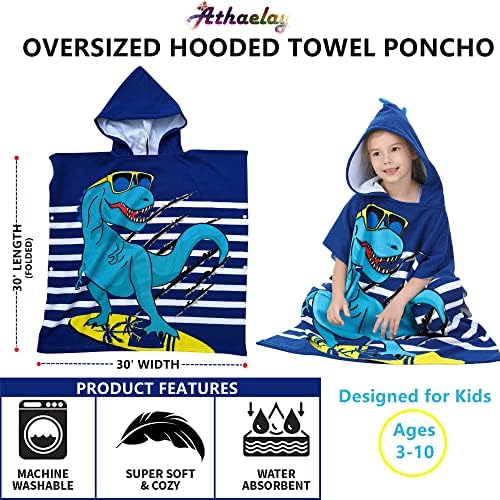 Kids Dinosaur Beach Towels