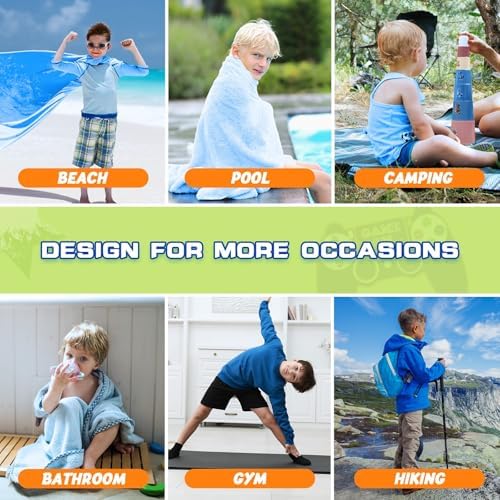 Game Kid Beach Towel for Boys - 30 x 60