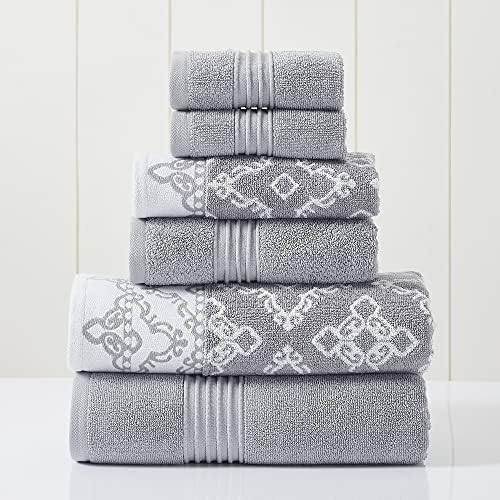 Modern Threads 6-Piece Bath Towel Set