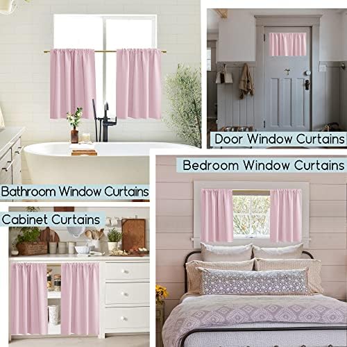Elegant Pink Bathroom Curtains for Kids