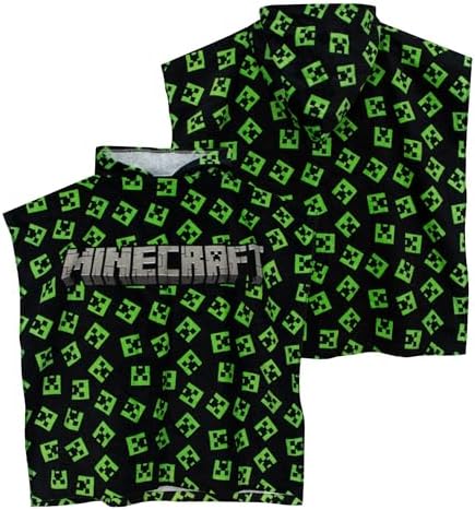 Minecraft Hooded Towel for Boys