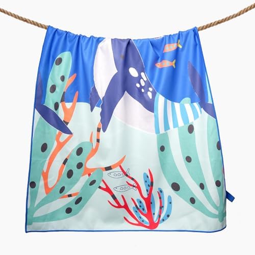 Eunzel Microfiber Kids Beach Towel 60x30 Inch
