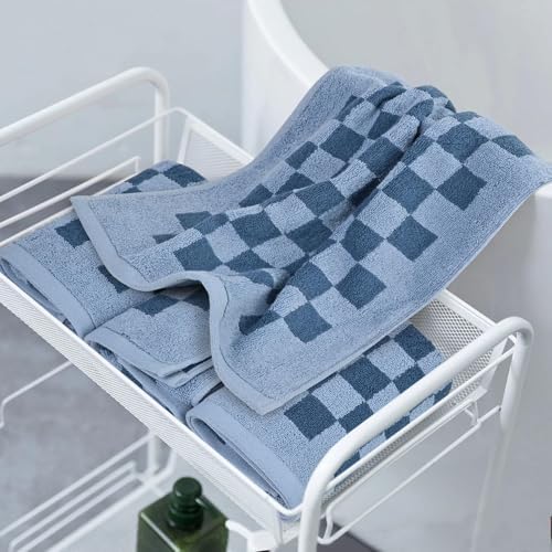 Luxury Soft Cotton Bathroom Towels Set - 420 GSM - 13x29 inches