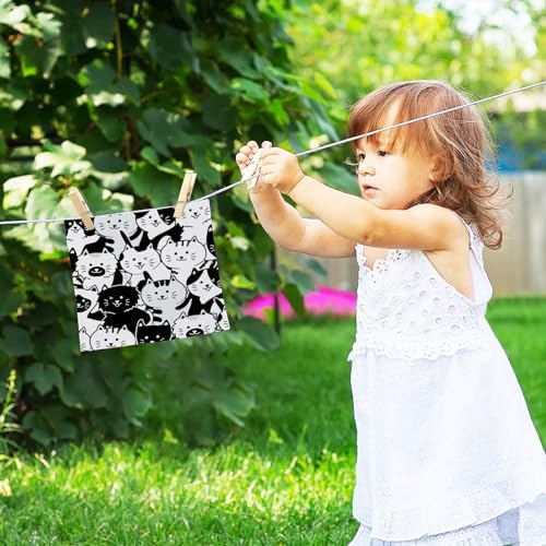 Cute Cat Washcloth 2-Pack for Babies
