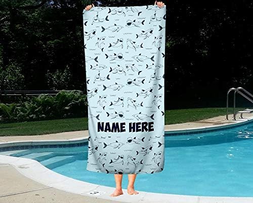 Personalized Oversized Shark Towels for Everyone