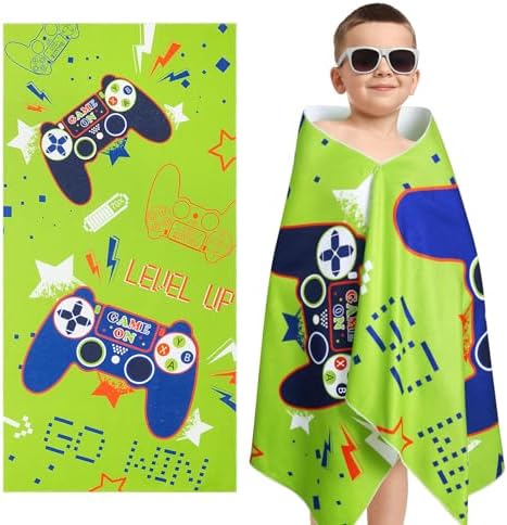 Game Kid Beach Towel for Boys - 30 x 60