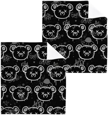 Graffiti Bear Bath Set - Durable and Cute for Kids