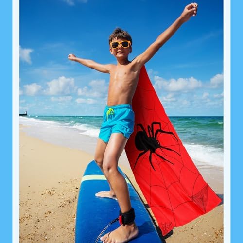 Quick Dry Absorbent 2-Piece Spider Beach Towels