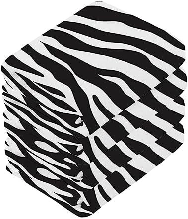 Zebra Washcloth 2-Pack Reusable Soft Quick-Dry