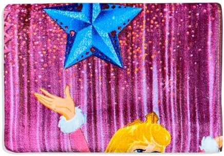 Disney Princess Terry Bath Towel Fuchsia