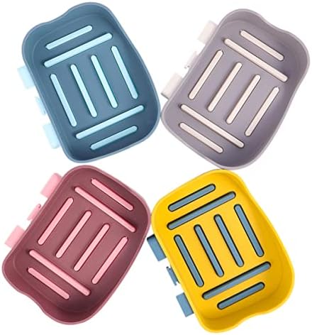 Wall-Mounted Soap Dish Set for Organizing Your Bathroom Kitchen