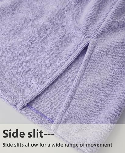 MissShorthair Hooded Towel Robe for Kids