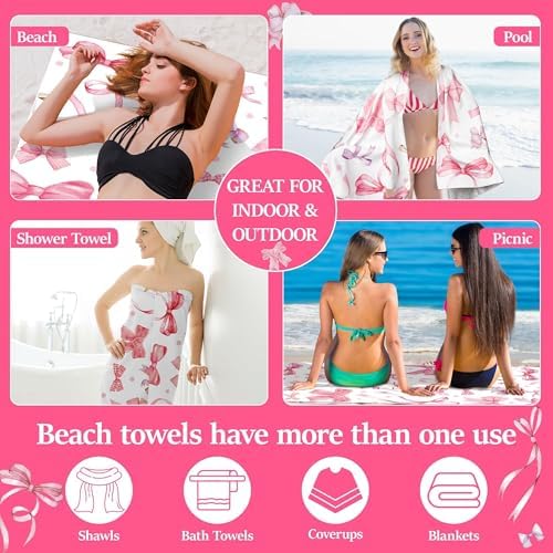 Deluxe Bow-Free Beach Towel