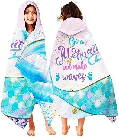 Mermaid Beach Poncho for Girls