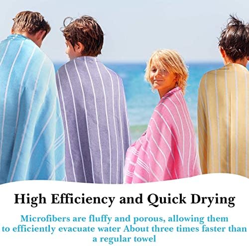 Mixweer 12-Pack Turkish Beach Towels Quick Dry