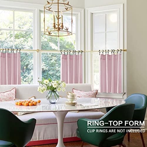Elegant Pink Bathroom Curtains for Kids