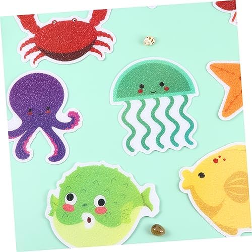 LIFKome Seascrat Bath Decals Set - Safe Fun Anti-Slip Stickers for Bathtime