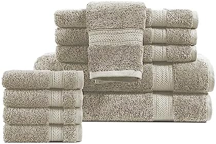 High-Quality 10-Piece Cotton Bath Towel Set