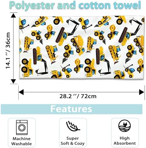 Sturdy Microfiber Hand Towels for Kitchen Bathroom