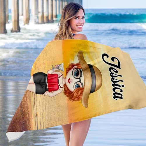 Personalized Beach Towels for Girls Perfect for Girls