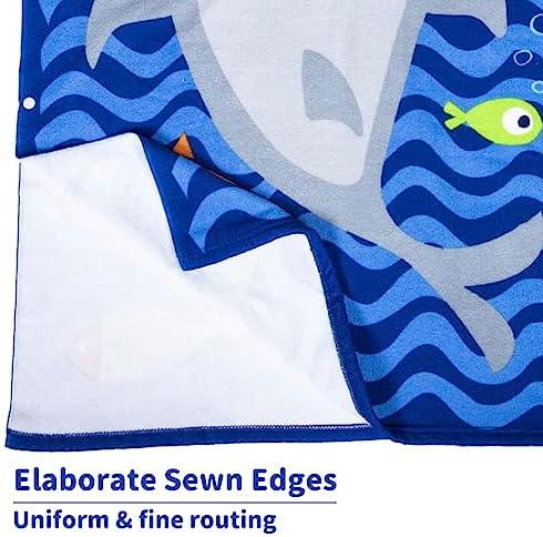 Cute Animal Hooded Beach Towel for Kids