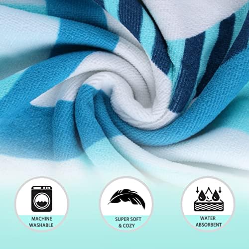 NovForth Kids Bath Towel with Hooded Wrap for Boys Girls
