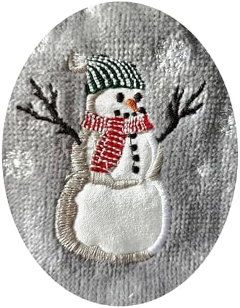 Snowman Hand Towels Set of 2