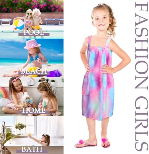 2 Set Boys Girls Boho Towel Wrap