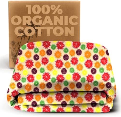 Khelo Kids Bath Towels lime-themed cotton bath towel for kids