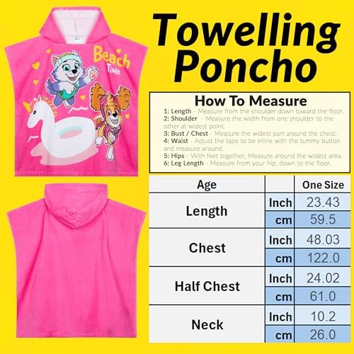 Paw Patrol Kids Cotton Hooded Towel