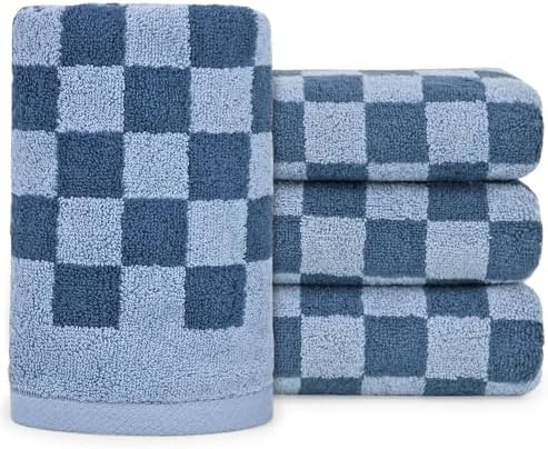 Luxury Soft Cotton Bathroom Towels Set - 420 GSM - 13x29 inches