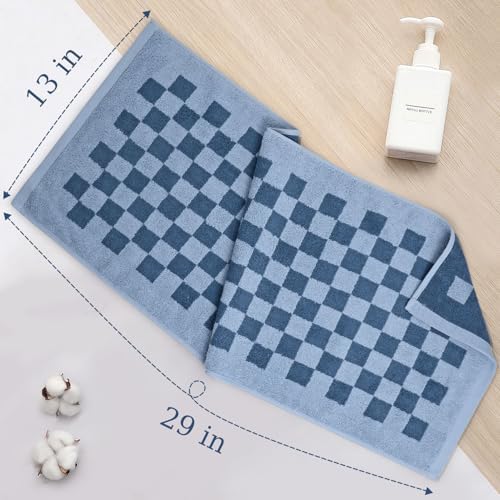 Luxury Soft Cotton Bathroom Towels Set - 420 GSM - 13x29 inches