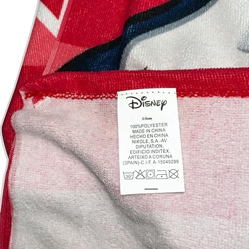 Girls Character Soft BeachHooded Towels Pink