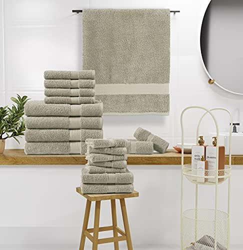Chteau Home Collection 18-Piece Bath Towel Set