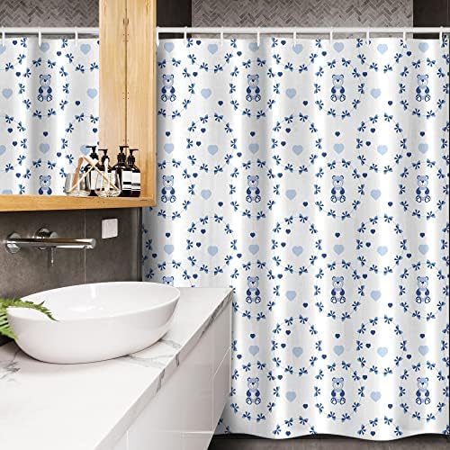 Ambesonne Cartoon Stall Shower Curtain