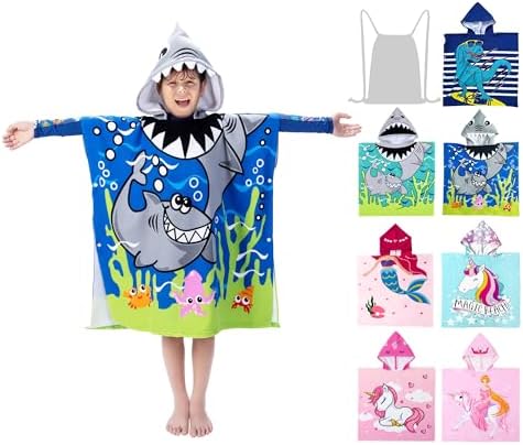 Groowell Hooded Kids Beach Towels