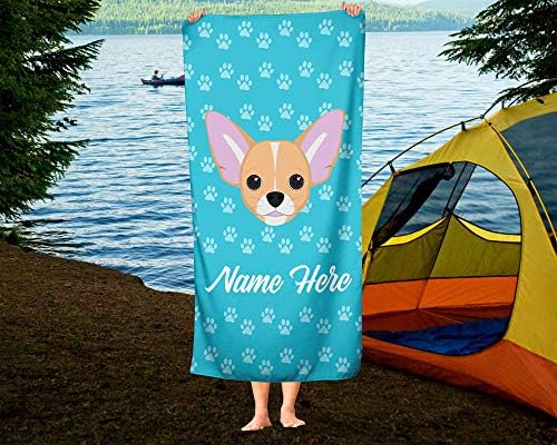 Personalized Corner Pet Chihuahua Travel Towels