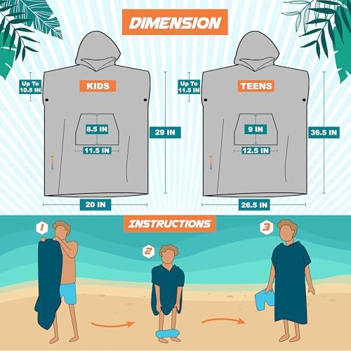 Sun Cube Kids Surfer Unisex Robe