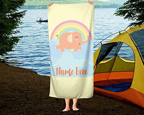 Oversized Elephant Towel - Personalized for Kids Adults