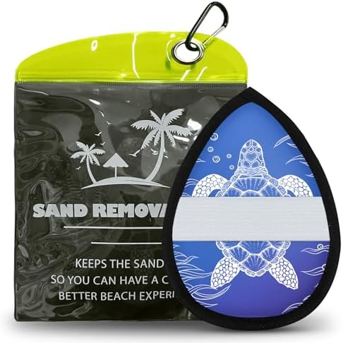 BritTote Sand Remover Quick-Dry Portable Beach Essential - for All Ages