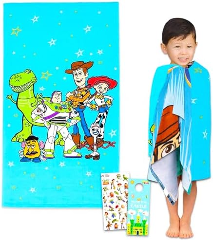 Fun Family IPPY Beach Towels Set with Toy Story Characters